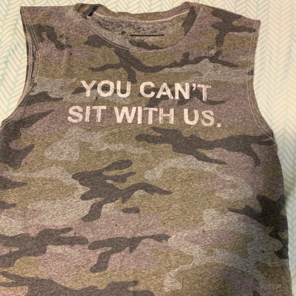 You can’t sit with us tank top